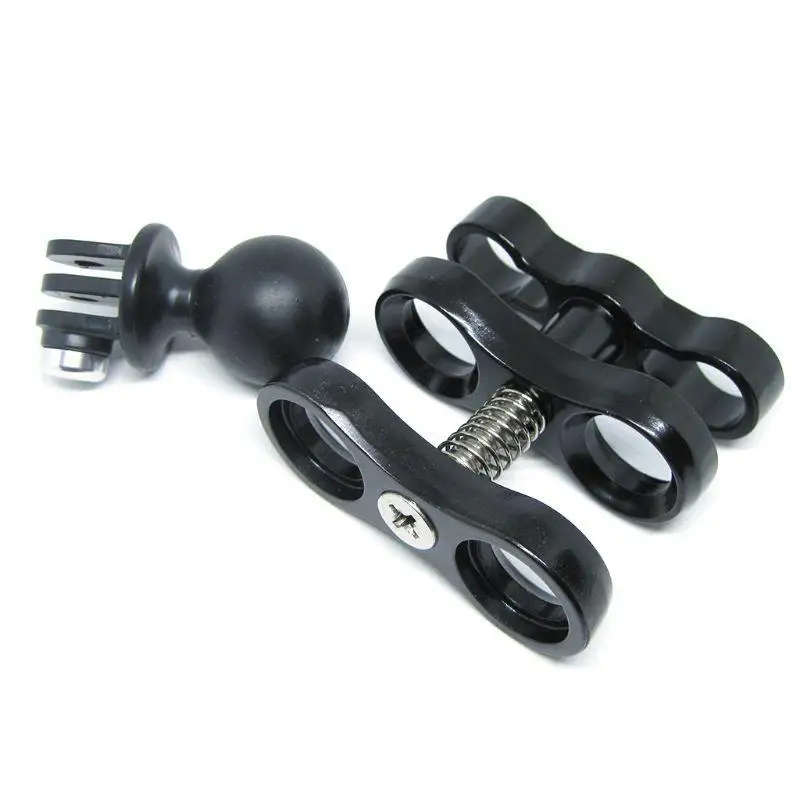 

652F Underwater Ball Clam Diving Light System for Action Camera Flashlight Arm System