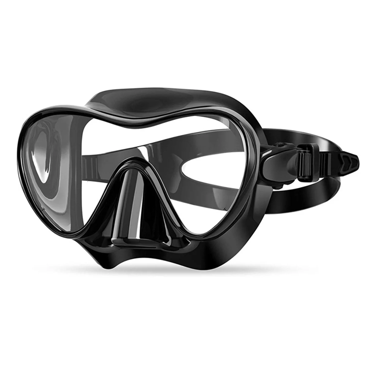 180° Viewing Angle Adult and Child Anti-Fog and Anti-Leakage Diving Goggles Adjustable Diving Goggles