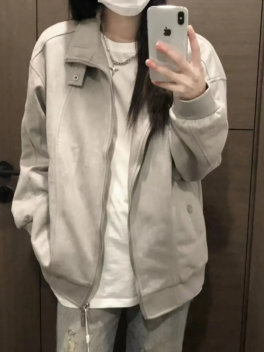 

Bomber Jackets Womens Jacket Emblems All-Season Jacquard Embroidered Waistband Edgy Subcultures Embossed Clubwear Unique Commute