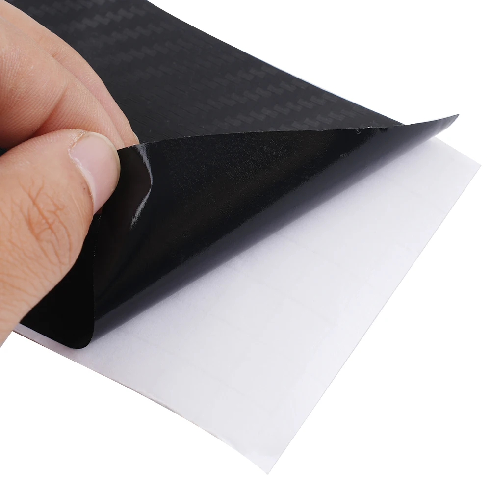 

7/10cm*5M Carbon Fiber Car Sticker DIY Paste Protector Strip Car Door Sill Side Mirror Anti Scratch Tape Waterproof Protect Film