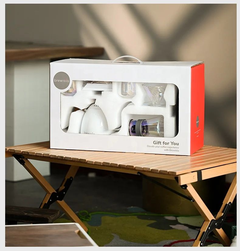 Coffee Tools Paper Coffee Filter Box Travel Bag Gift Set Coffee Kit