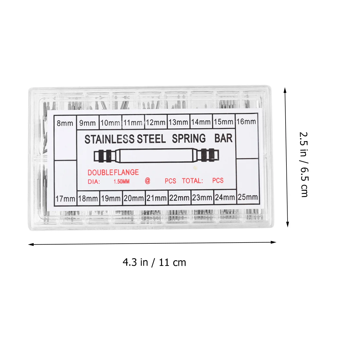 

180 Pcs Watch Strap Repair Tool Watchband Replacement Remover Bands Kit Accessory Fixing Watchmaker Bracelet