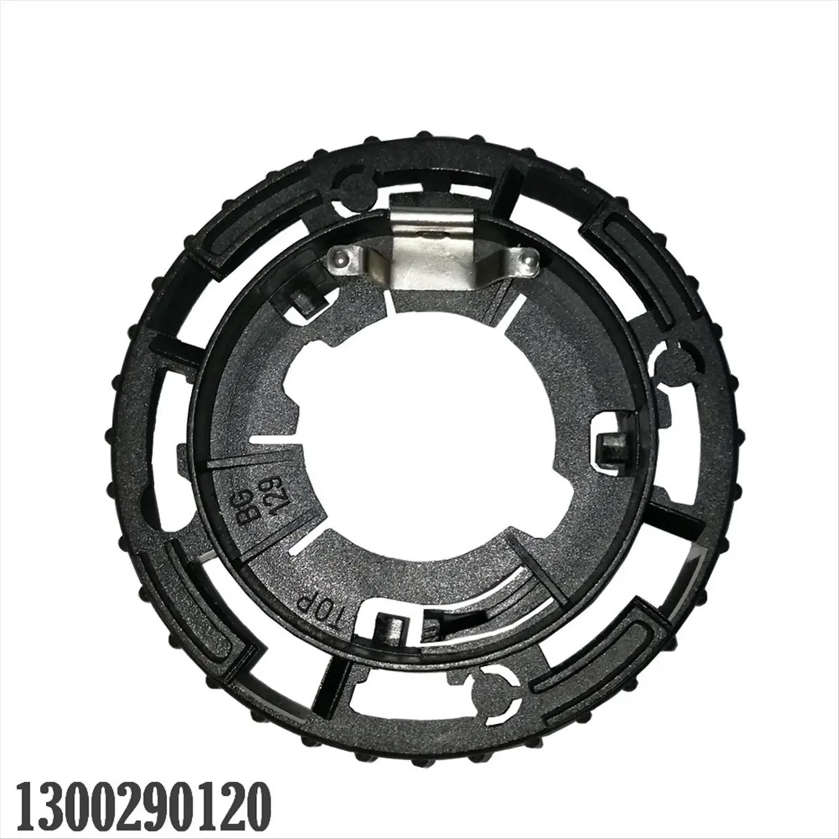 #77W (Black)2 Pcs Lamp Buckle Base Xenon Lamp Base Clamp Ring D2S 1300290120,Automotive Parts & Accessories