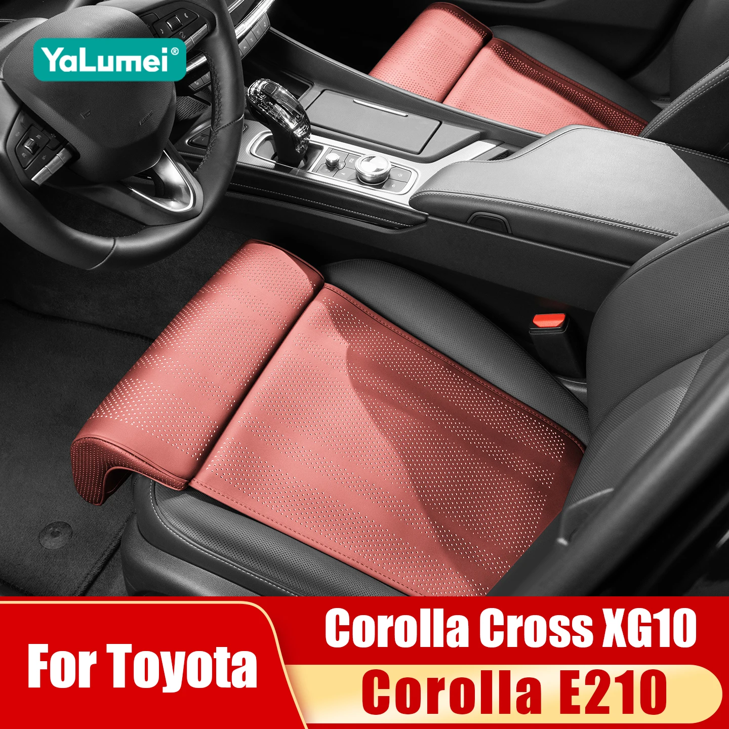 Für Toyota Corolla E210 / Corolla Kreuz XG10 2019-2021 2022 2023 2024 2025 2026 Hybrid Auto sitzkissen Bein Unterstützung Universal