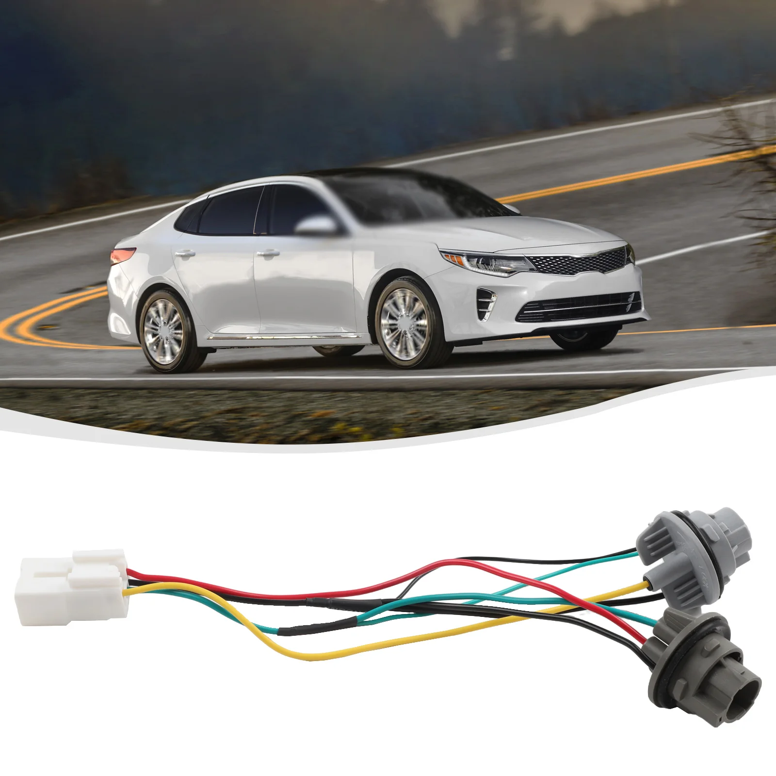 Auto Tail Lamp Rear Tail Lamp Harness 1 Piece Fitment Type Direct Installation Type Direct For Kia Optima 16-20