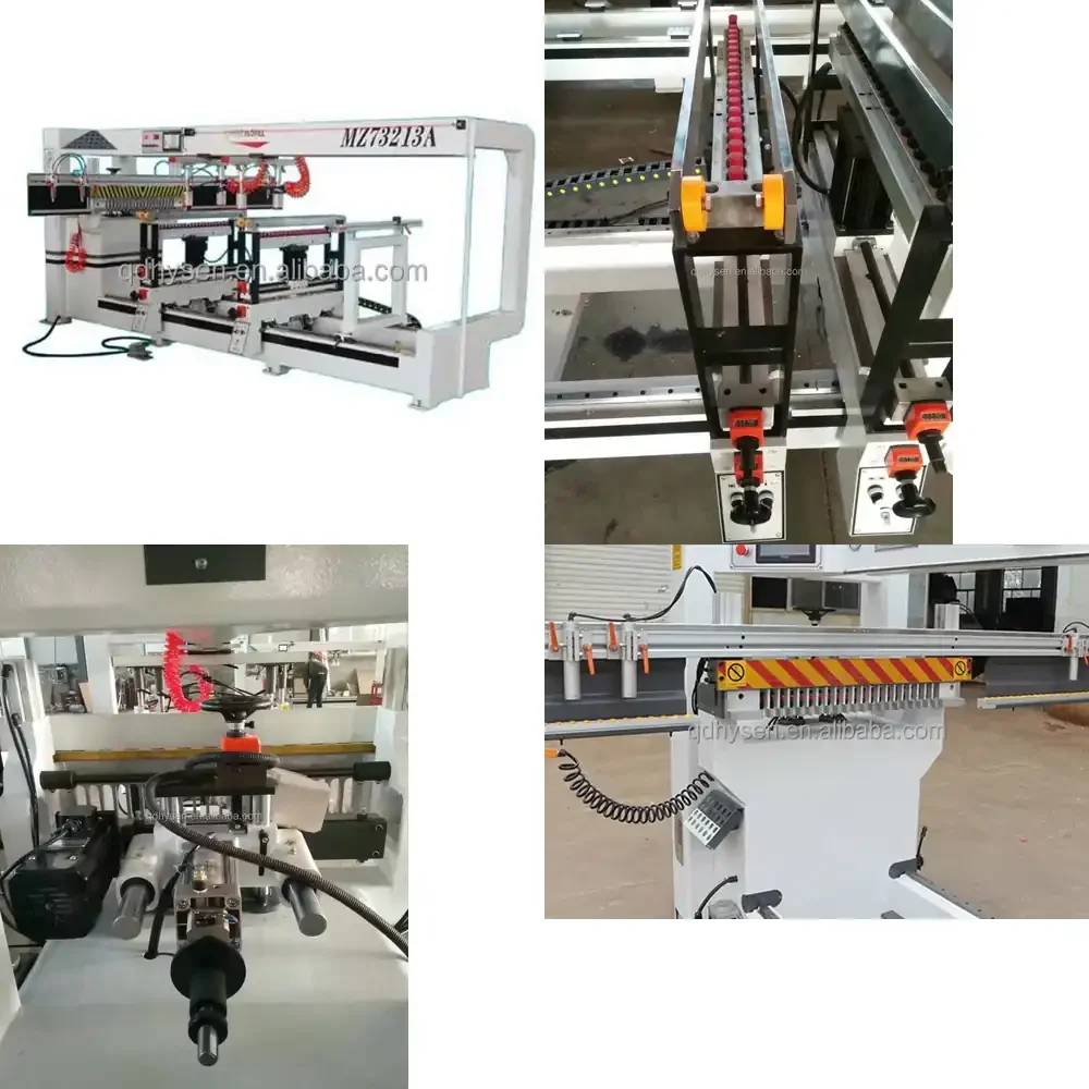 High-Efficiency Wood Boring Machines for Precise Three-Row Drilling Multi-Hole Synchronous Processing Special Panel Furniture