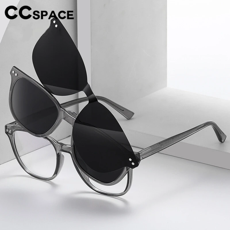 Anti Blue Light Glasses Frames Polarized Flip-on Sunglasses Men Women Fashion Prescription Glasses For Myopia Reading Eyeglasses