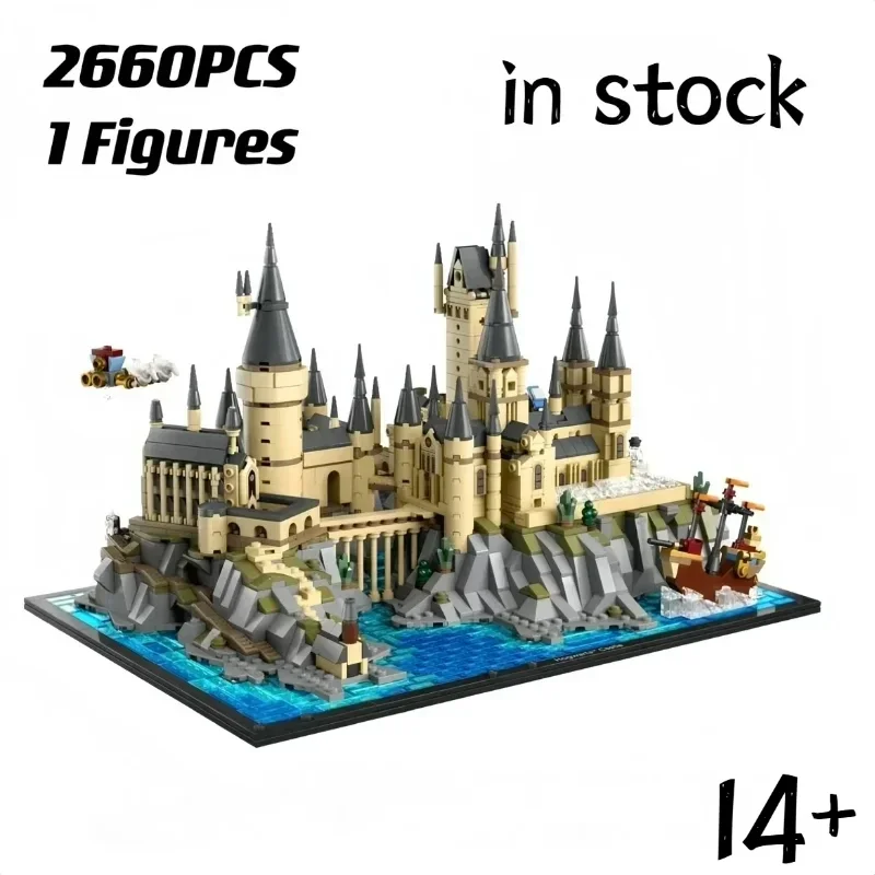 

NEW 2660PCS Magic Castle And Grounds Architecture Building Blocks MOC Construction Home Decoration Set Toy For Children Kids
