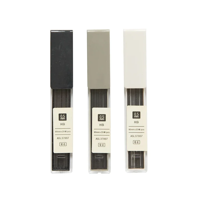 Lápis mecânico automático, HB Pencil Rod, Recarga, Escritório e Material Escolar, Papelaria, 0.5mm, 1Pc