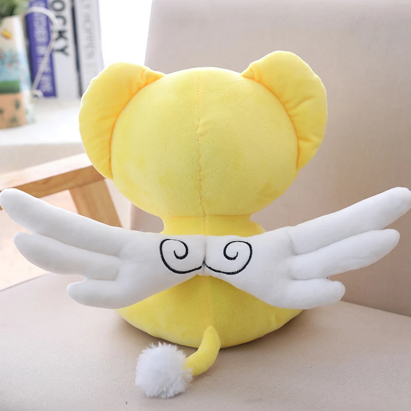 Muñeco de peluche Sakura Kero de 30cm/40cm para niño, muñeco de Anime con Captor de tarjetas, cojín de almohada suave, juguete de peluche para regalo