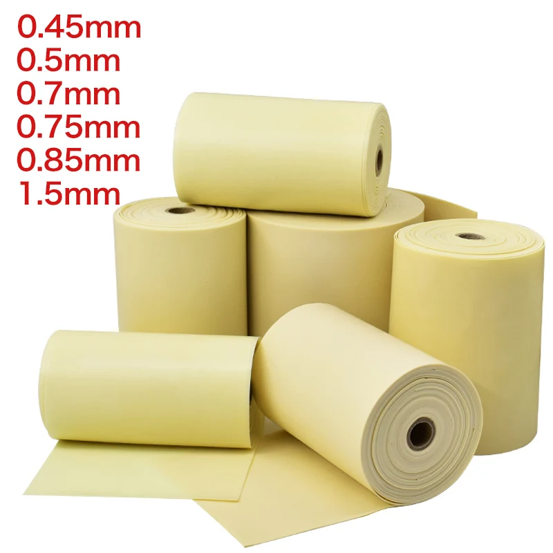 10m Multi-Functional Rubber Roll 0.45~1.5mm Thickness - DIY Hunting Slingshot Band Accessories & Professional Sports Equipment