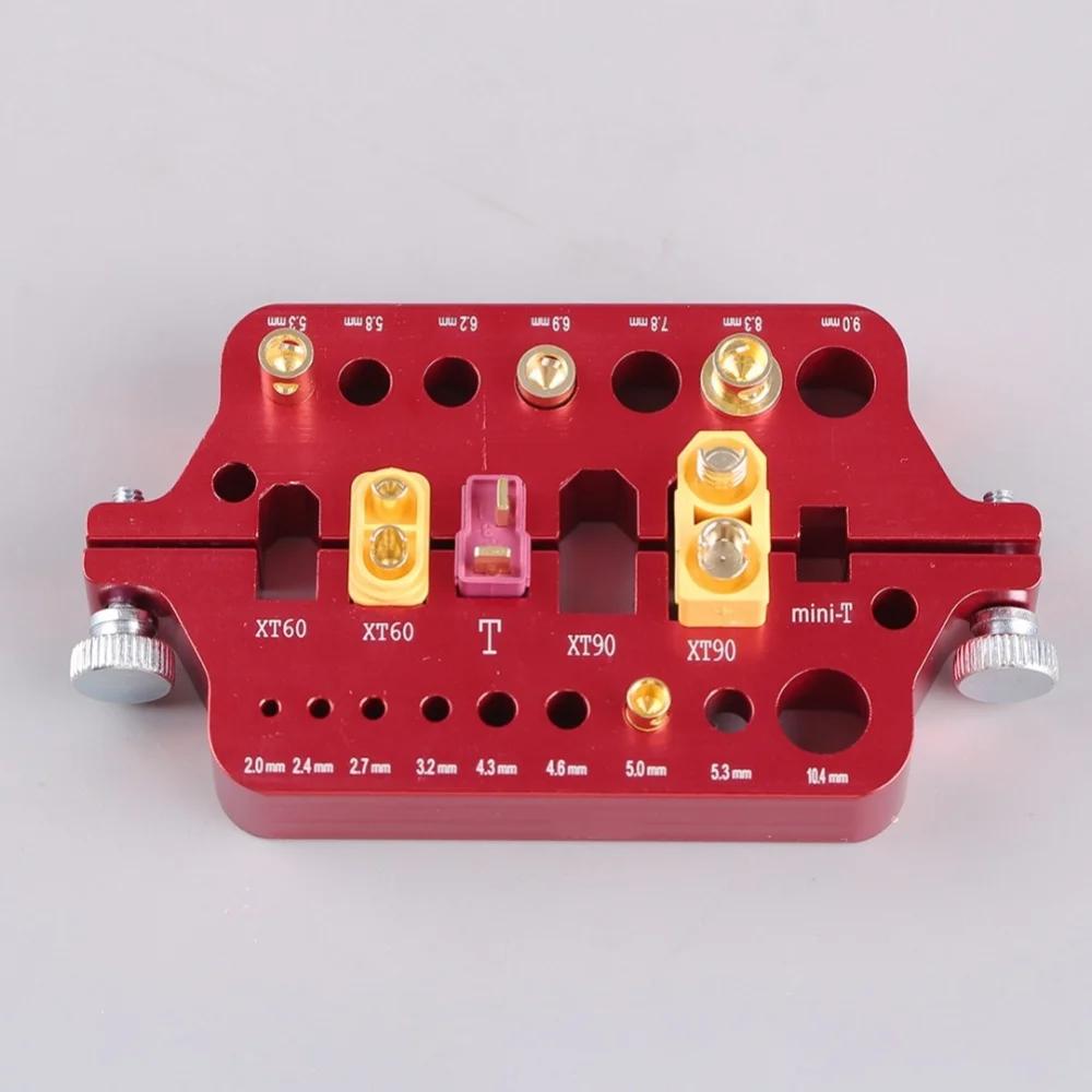Alloy Adjust CNC Multifunctional Soldering Station Machine Fixture Insulation XT60 XT90 Banana Plug T Deans for RC Multicopter