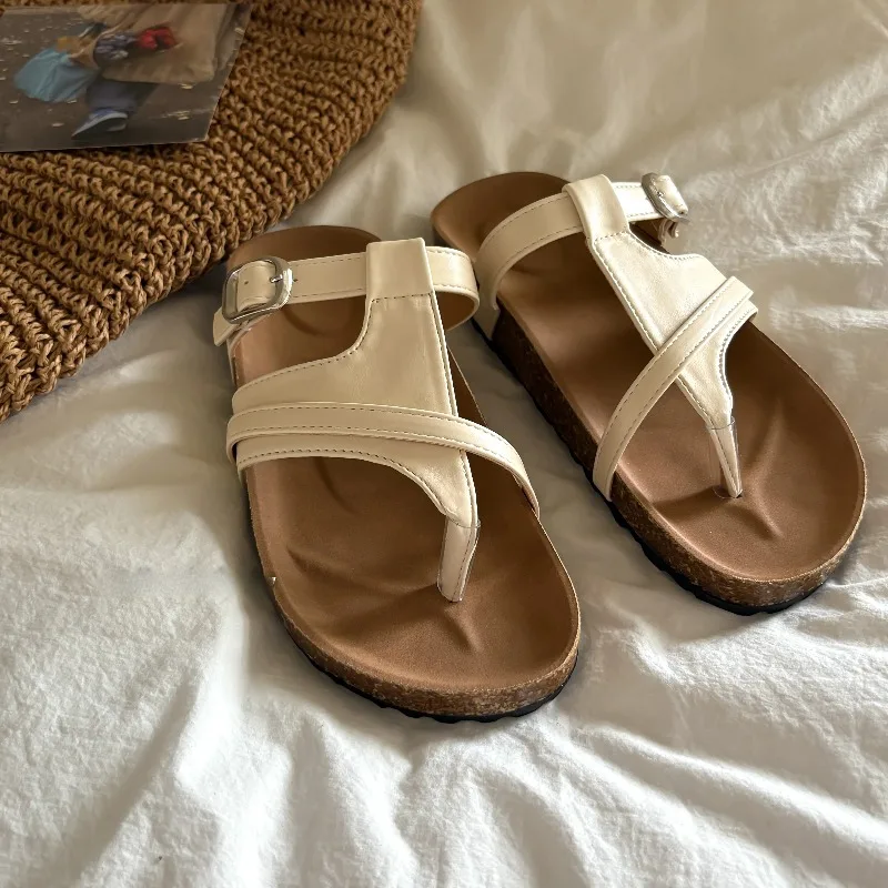 

New Women's Shoes Fashion Retro Platform Flip Flops for Woman Comfortable Vacation Casual Shoes Designer Shoes Zapatos De Mujer