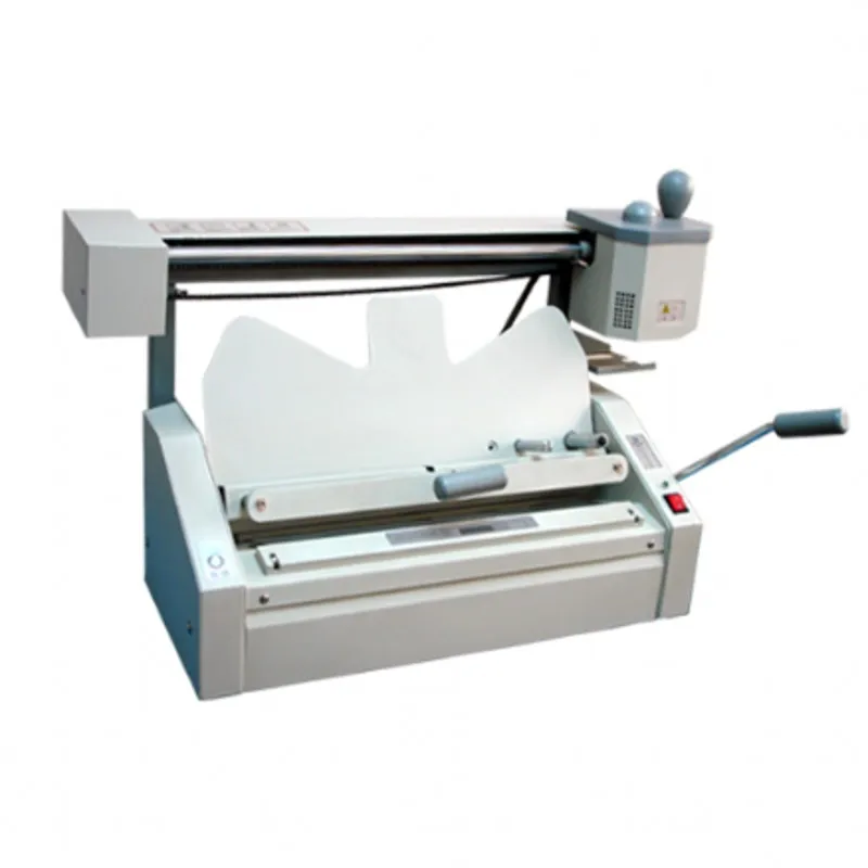 Perfect Book Binding Machine With Electric Gluing Function A3 Size Long Side For Hardcover And Soft Cover Book Binding