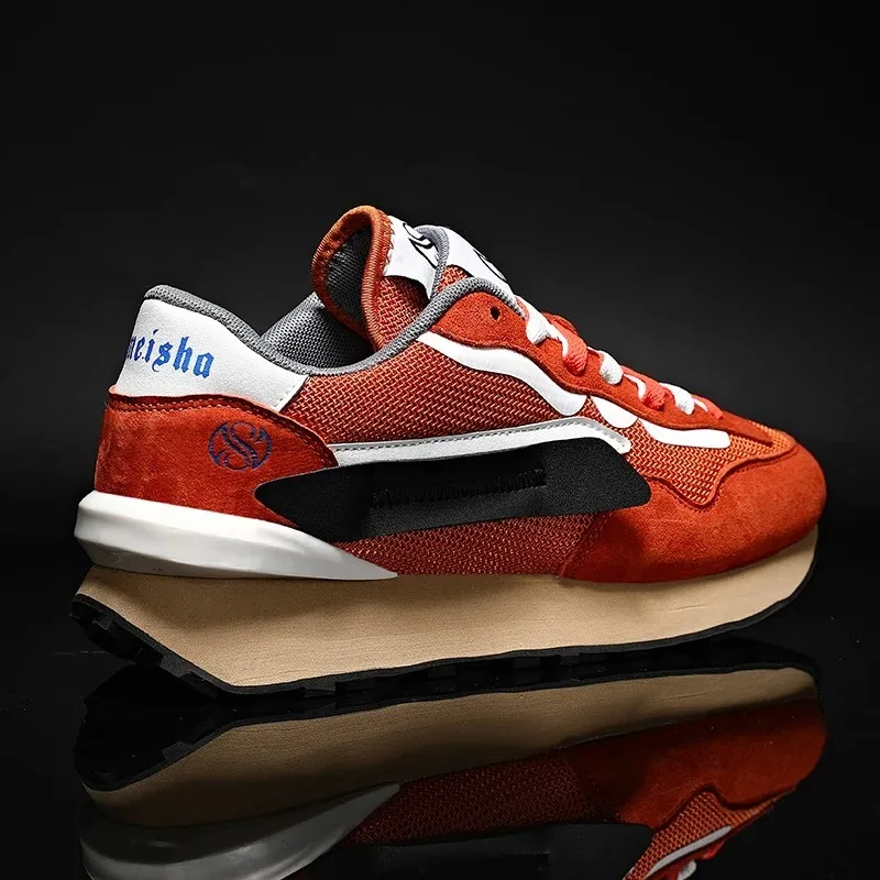 

Mens Sneakers Casual Cricket Male Fashion Sneakers Shoes Man Forrest Gump Shoes Walking Shoes for Men