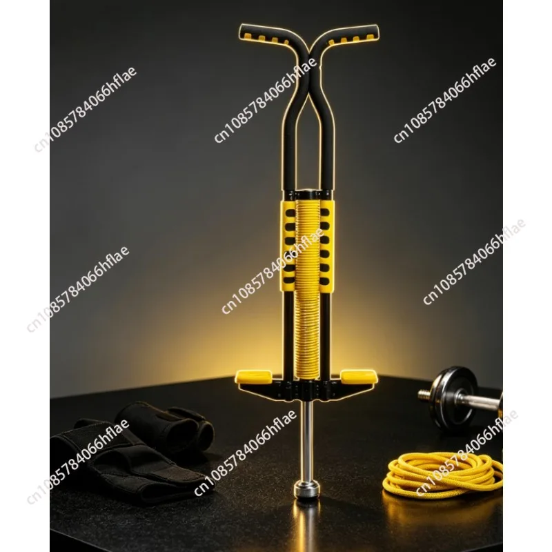 Steel Pipe Jumping Stilts, Double Bouncing Pogo Stick for Kids Teens Adults Outdoor Sport