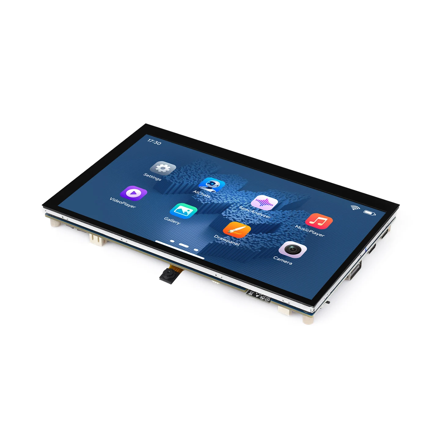 Waveshare ESP32-P4-WIFI6 7inch 5-Point Touch Display Development Board, Based On ESP32-P4 And ESP32-C6, 1024×600 Wi-Fi 6 / BT5 image 3