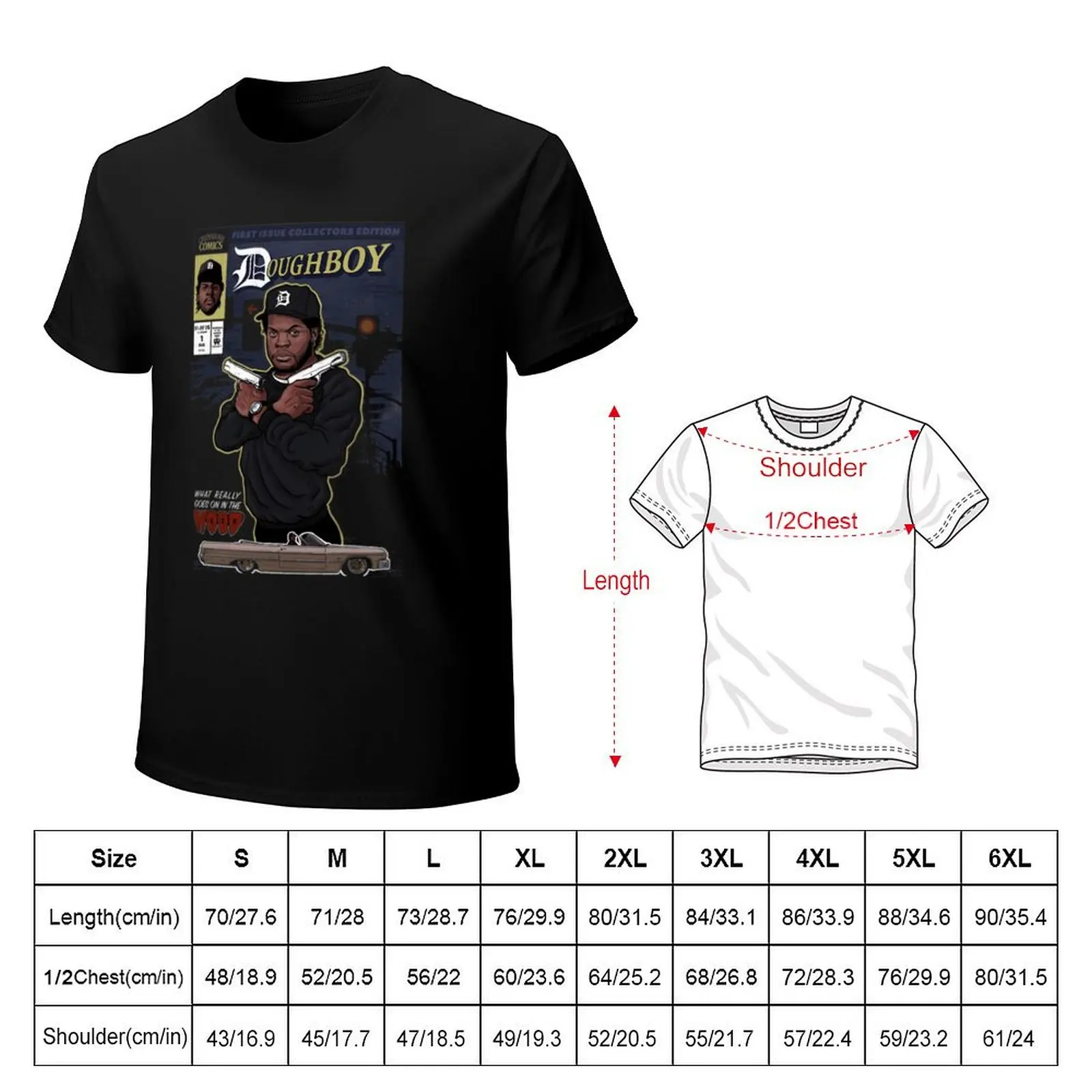 Dough\t hoods \t T-Shirt Casual Fashion Short Sleeve Cotton T-Shirt