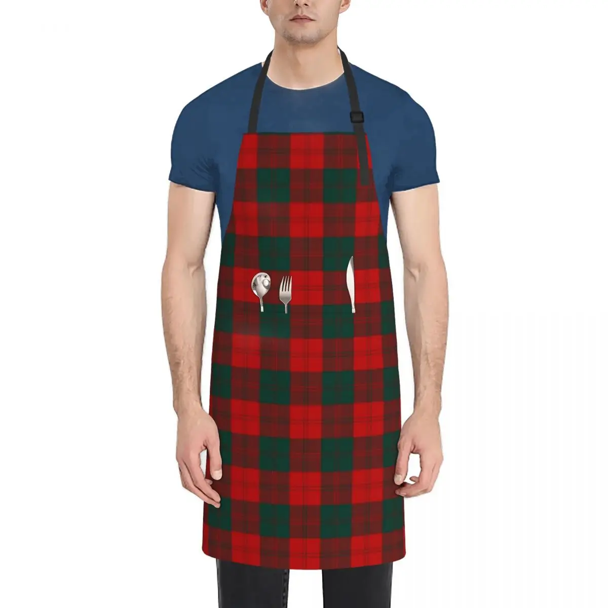 

Clan Erskine Tartan Apron Kitchen Front japanese style Useful Things For Kitchen chefs Apron