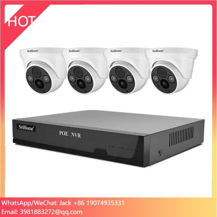 

Горячая распродажа: Камеры SriHome NVS005 4K с датчиком движения, POE, 3 МП, системы видеонаблюдения для мобильных телефонов