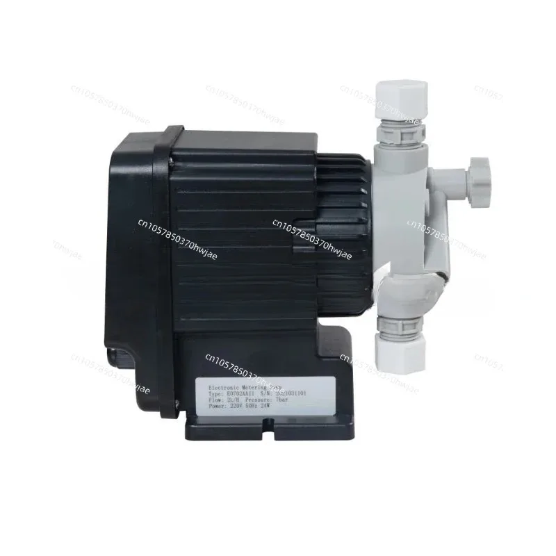 

Electromagnetic diaphragm metering pump, water treatment dosing device, acid and alkali resistance and corrosion resistance