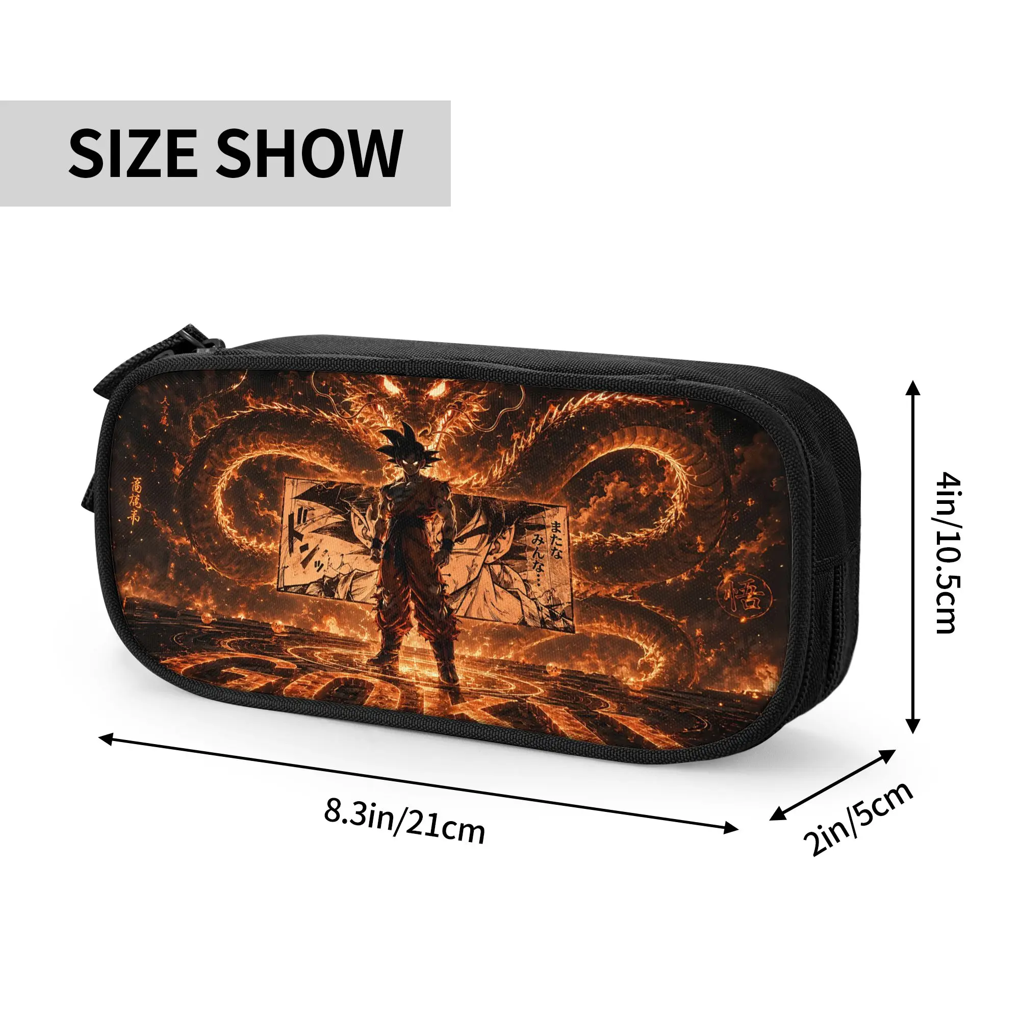 Custom Dragon Ball Z Large Capacity Bags for Child  Handheld Study Bag for Boys Gilrs Kids