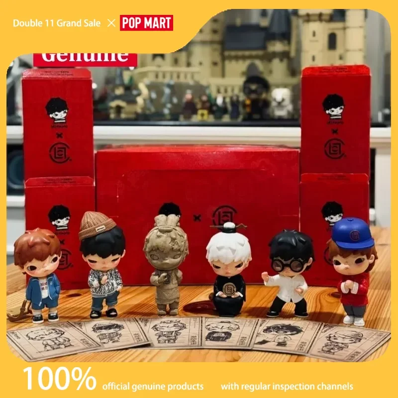 Официальная подлинная серия POPMART Hirono Clot 8,0, слепая коробка, модный подарочный орнамент ручной работы, загадочная коробка, подарок для друзей на день рождения
