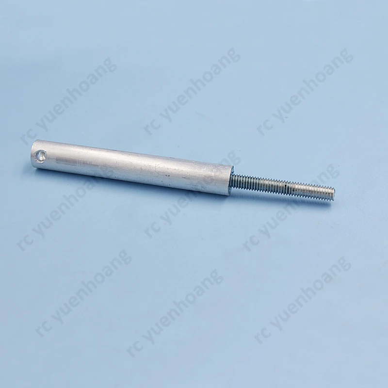 1Set For 1/24 Scale Dump Truck Model Hydraulic Cylinder Screw Rod Lifting Kit Aluminum Alloy Tube Connection Fittings M4 Thread