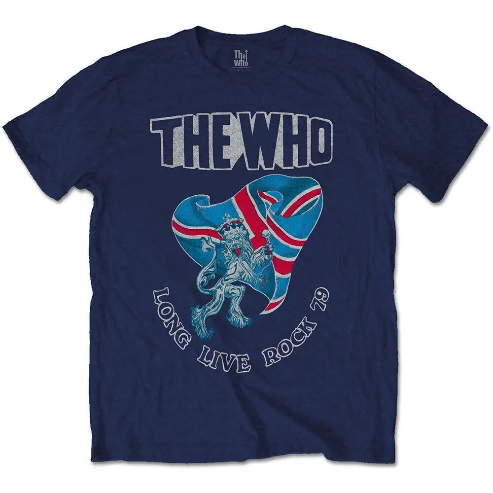 The Who Long Live Rock '79 Official T Shirt Mens