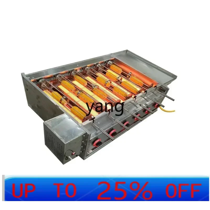 

LTT automatic rotary corn roasting machine commercial stall roasting rice machine