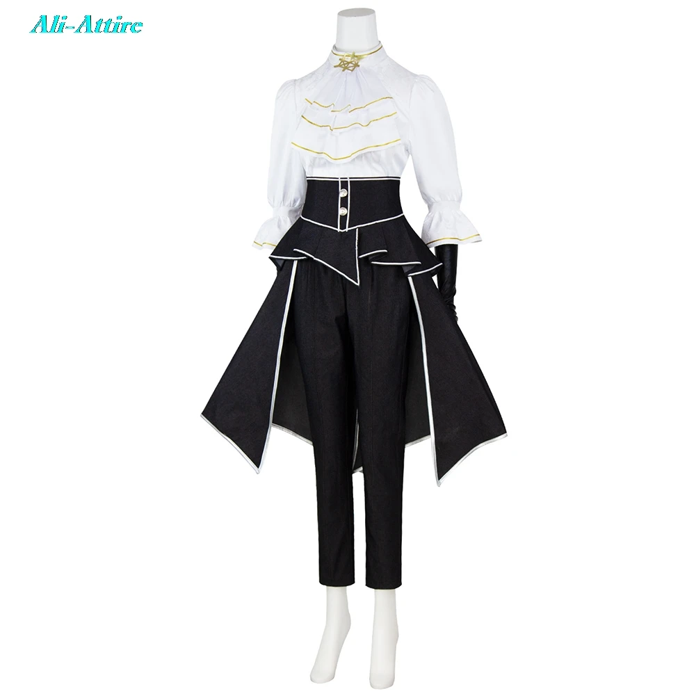 

Game Clair Obscur Cosplay Maier Top Pants Clothes Women Party Disguise Roleplay Halloween Outfits Suit Female Costume Carnival