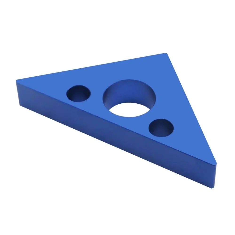 Aluminum Right Angle Ruler Metric Scales Precision Triangle Ruler Measuring Tool Imperial Scales Thickened Height Ruler