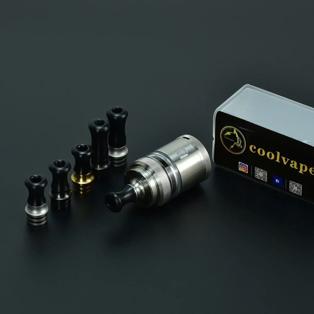 Boquilla con punta de goteo Wolfcoolvape 510 MTL para atomizador RTA RDA RDTA, tanque de vapeo, accesorios para cigarrillos electrónicos resistentes al calor