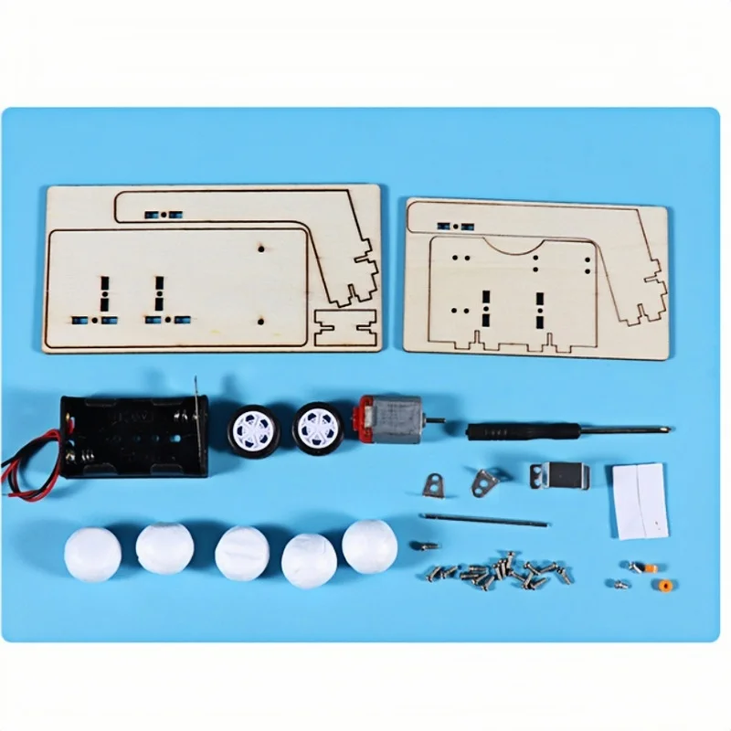 DIY Automatische Ball Server Maschine STEM Wissenschaft Spielzeug Kinetische Energie Transfer Experiment Kinder Handgemachte Montage Pädagogisches Werkzeug