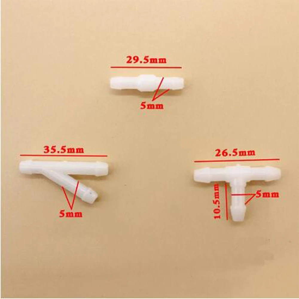 Car Windscreen Washer Spray Hose Kit 150cm For VW Volkswagen Golf 5 6 7 JETTA PASSAT B5 B6 B7 B8 MK4 MK5 MK6 Tiguan Beetle