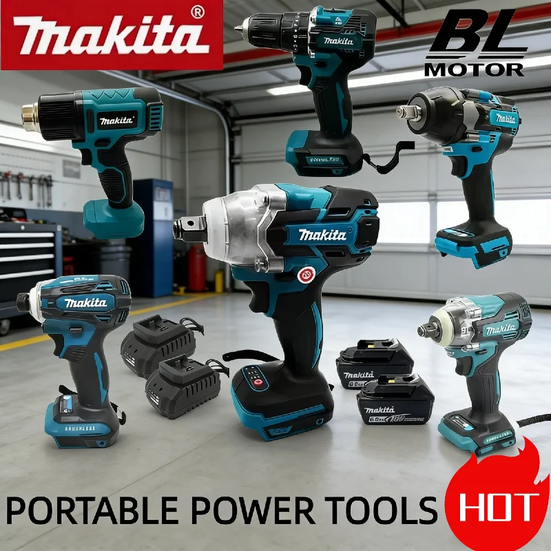 makita-cordless-brushless-drill-combo-digital-heat-gun-impact-driver-wrench-dtd173-dtw700dtw600-ddf487-dtd171-tw004g