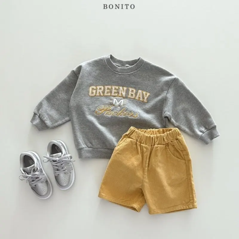 Casual Shorts, Children's Clothing, 26 Autumn, Middle-aged Children, Boys and Girls, Corduroy Pockets, Multi Colored
