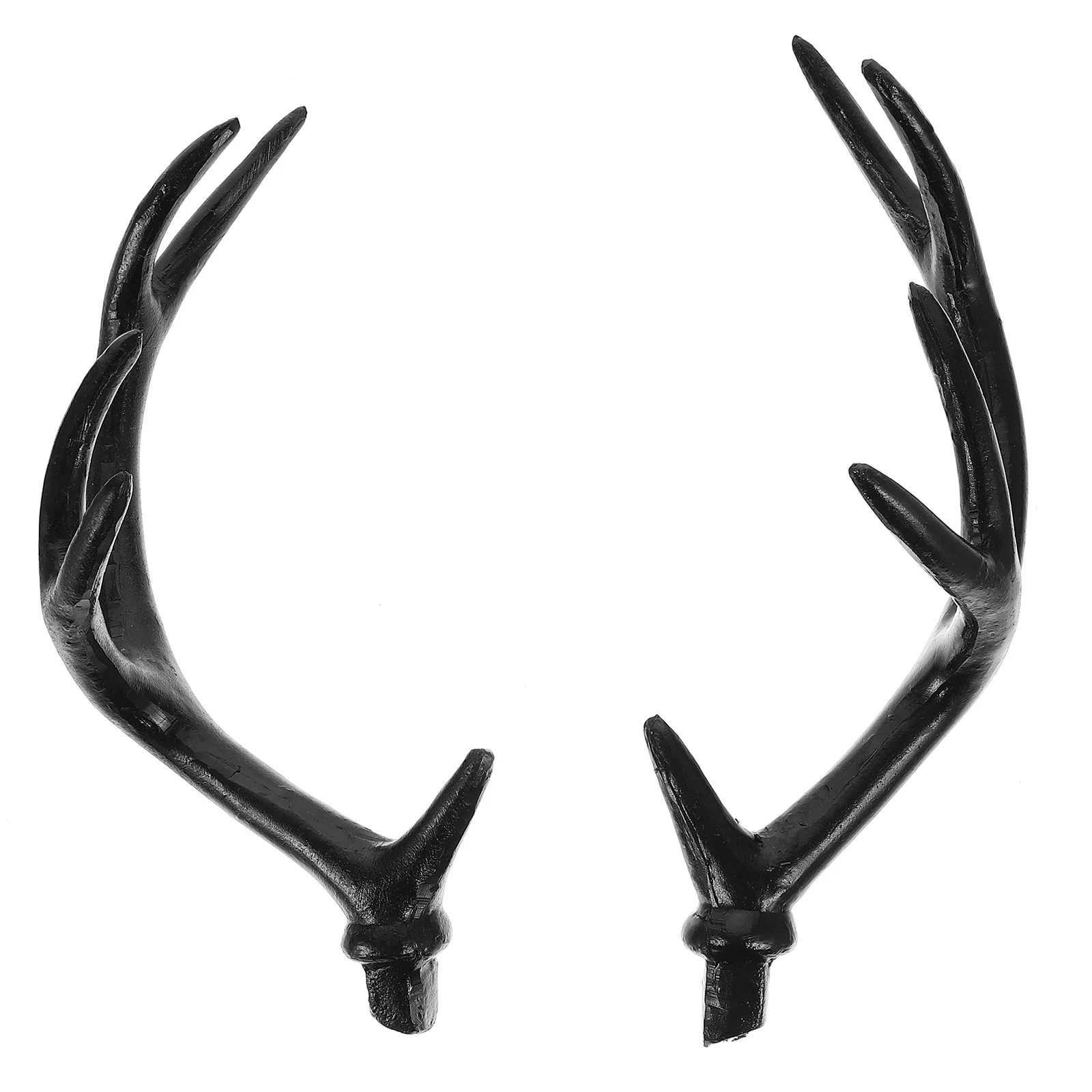 Artificial Antlers Cosplay Prop DIY Headdress Ornament Crafts Deer Horn Hair Wear for Party Plastic Costume Large Size