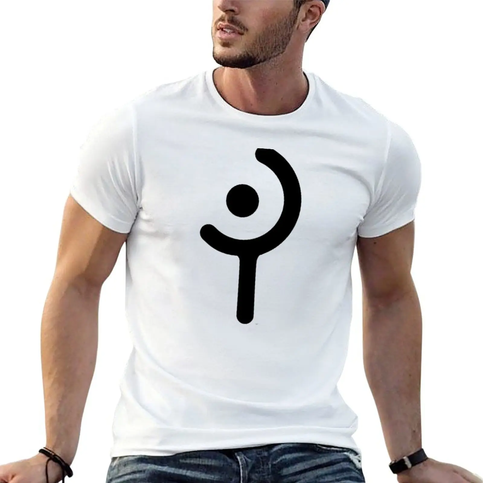 FFXIV White Mage Job Class Icon T-Shirt summer shirt funny shirt cotton oversized t shirt men