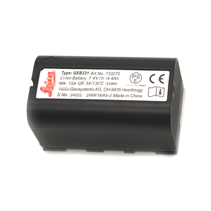 

GEB221 Li-ion battery for Leic TS02 TS06 TS09 TPS1200 Series Total Station
