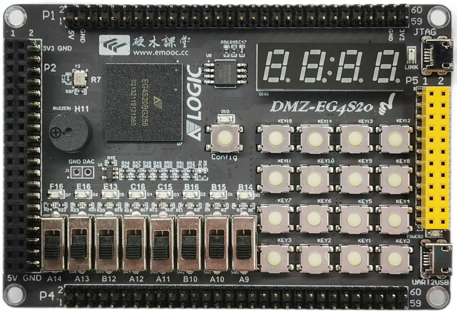 FPGA Competition Track EG4S20 Domestic FPGA Hardwood Thumb Development Board