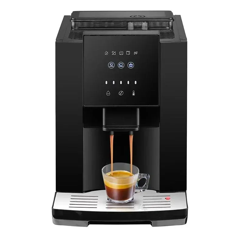 Coffee Machine Fully Automatic Italian American Freshly Ground Beans Home Office Small 19 Bar Extraction Smart Touch Screen Q07R