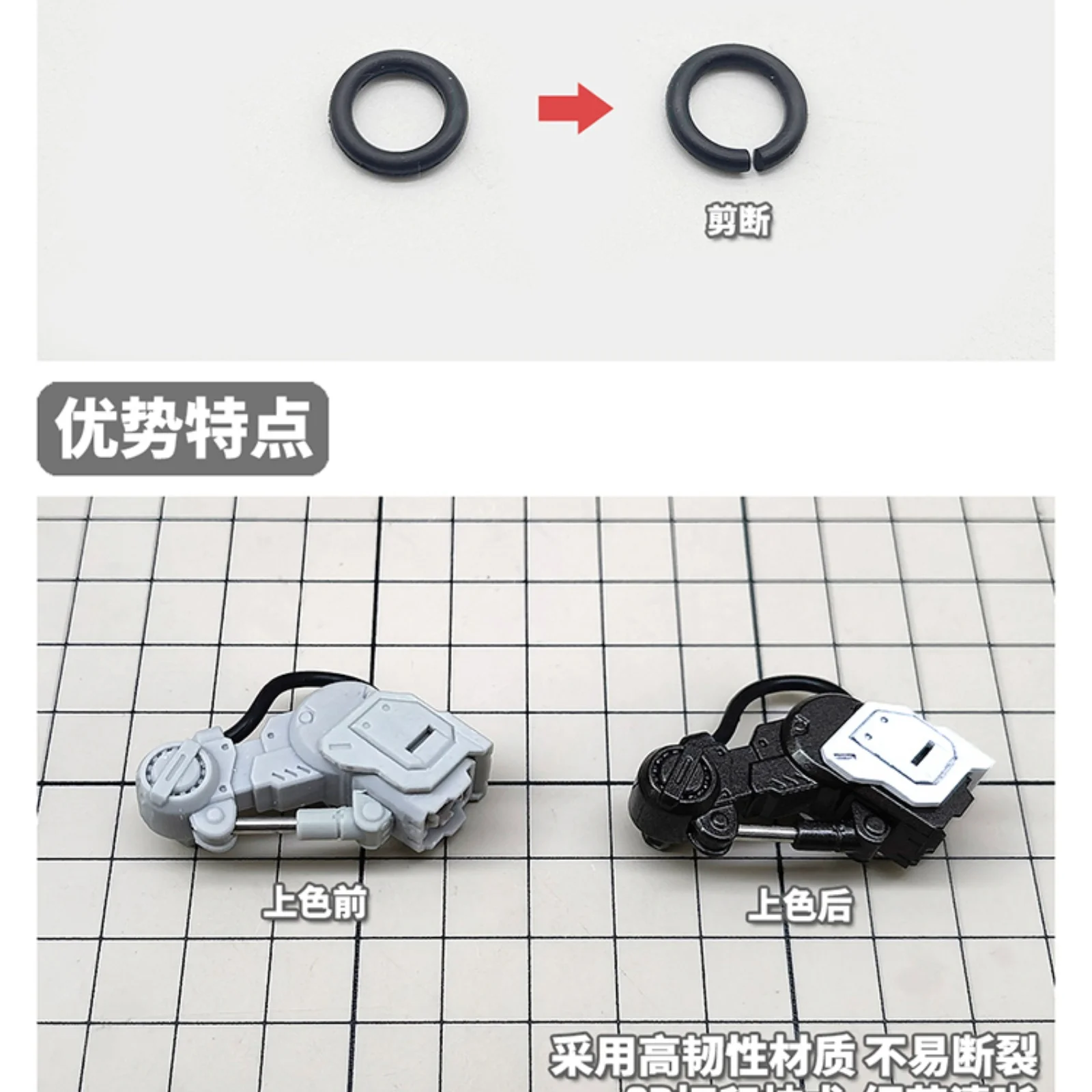 MSWZ HS025~HS030 Model Plastic Modification Details Parts Model Making Tools for Model Hobby DIY Accessories Toys