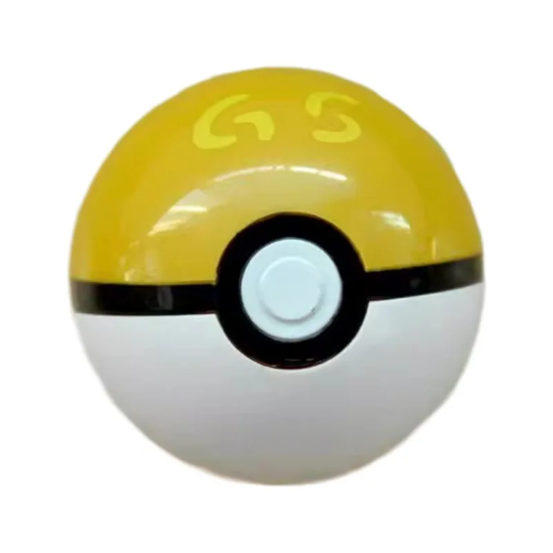 Creative Pokemon Toys 7Cm Elf Ball with 2-3cm Elf Toy Anime PokeBall Figures Kids Toy Charm Model Tide Play Dolls Children Gift