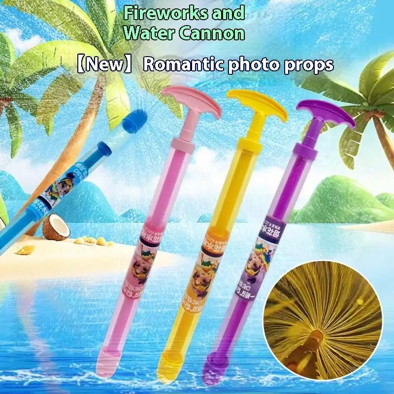 

38.5cm Romantic Fireworks Water Gun Prop for Capturing Beautiful Moments under Streetlights