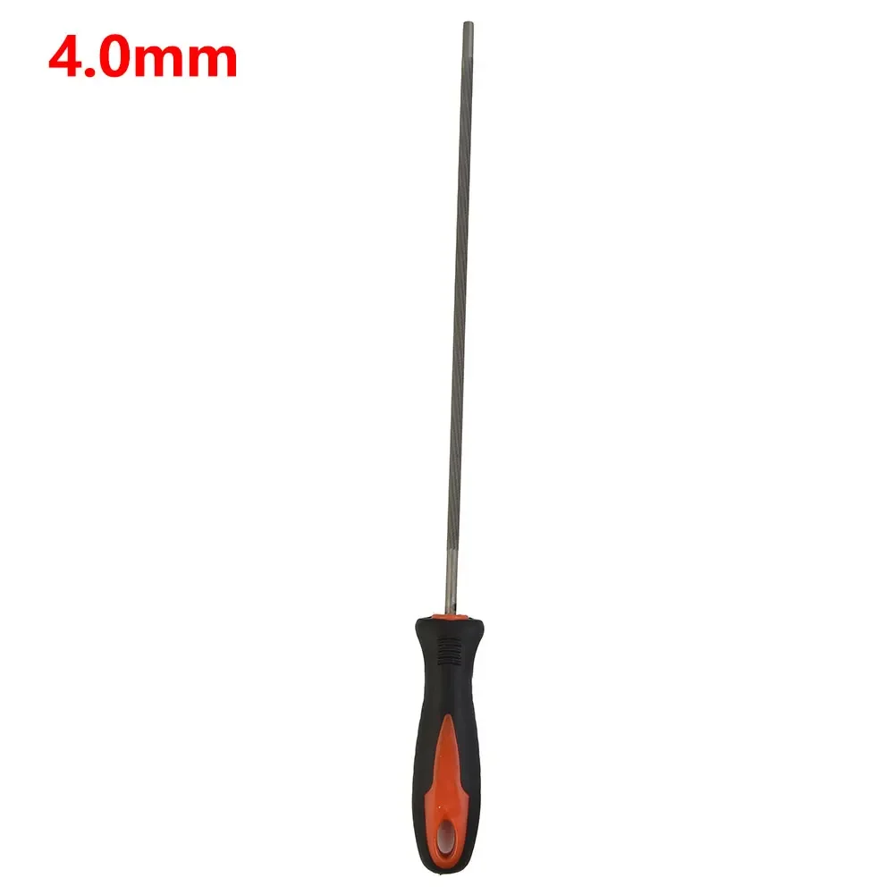 1pc 4mm 4.8mm 5.5mm  Files Chainsaw Round File Hand Tools For Sharpening Chain Round Steel Sharpener ChainSaw Grinding