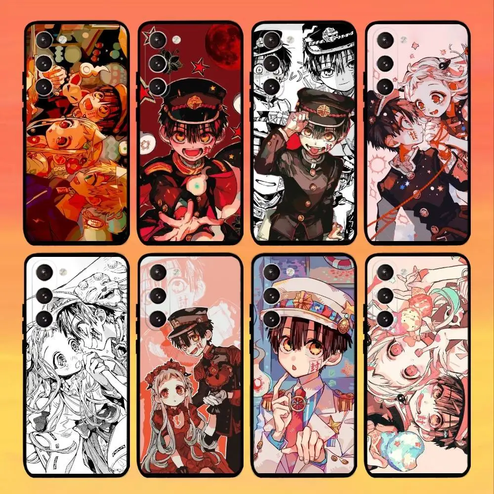

Toilet Bound H-Hanako-K-Kun Anime Phone Case For Samsung Galaxy A73,A72,A71,A70,A52,A51 Others Soft Black Cover