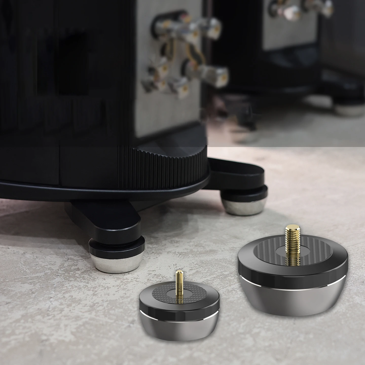 HiFi Audio ​​Integrated Speaker AIsolation Feet / Spikes & Pads​​ Amplifier Rack Stand Damping Foot Nail Shock Absorption