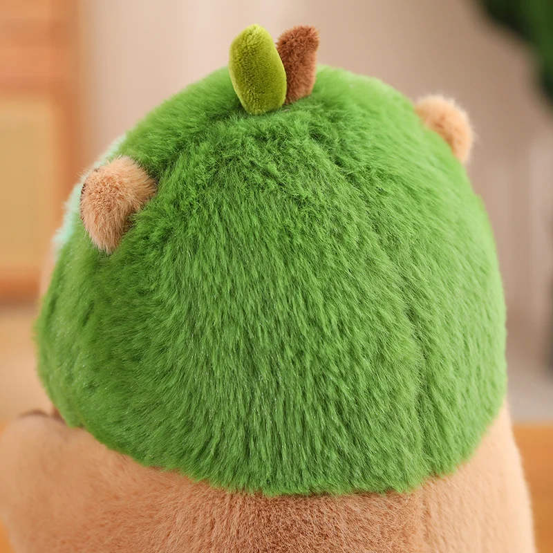 Capybara Plush Toy Simulation Capibara Cosplay Unicorn Dinosaur Dress Boba Bread Fruit Food Decor Birds Bubble Stuffed Animals