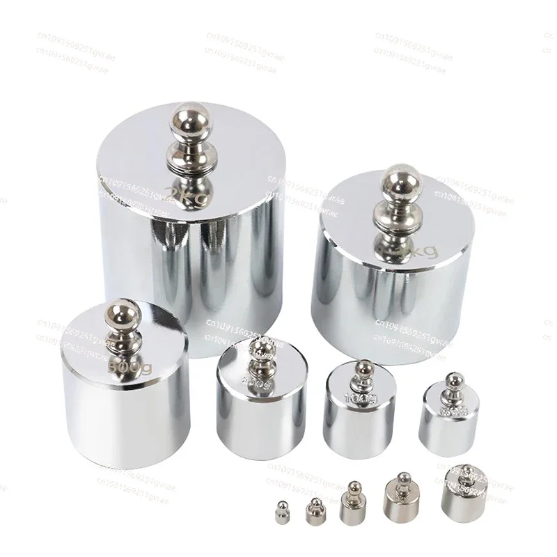 Multiplier high-precision M2 standard weight set 1kg electronic scale calibration weight 500g stainless steel 50/100g